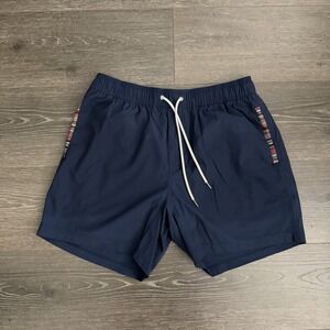 Wowie Shorts Mens Large Blue Lined 6" Inseam Athletic Casual Aztec Gorpcore